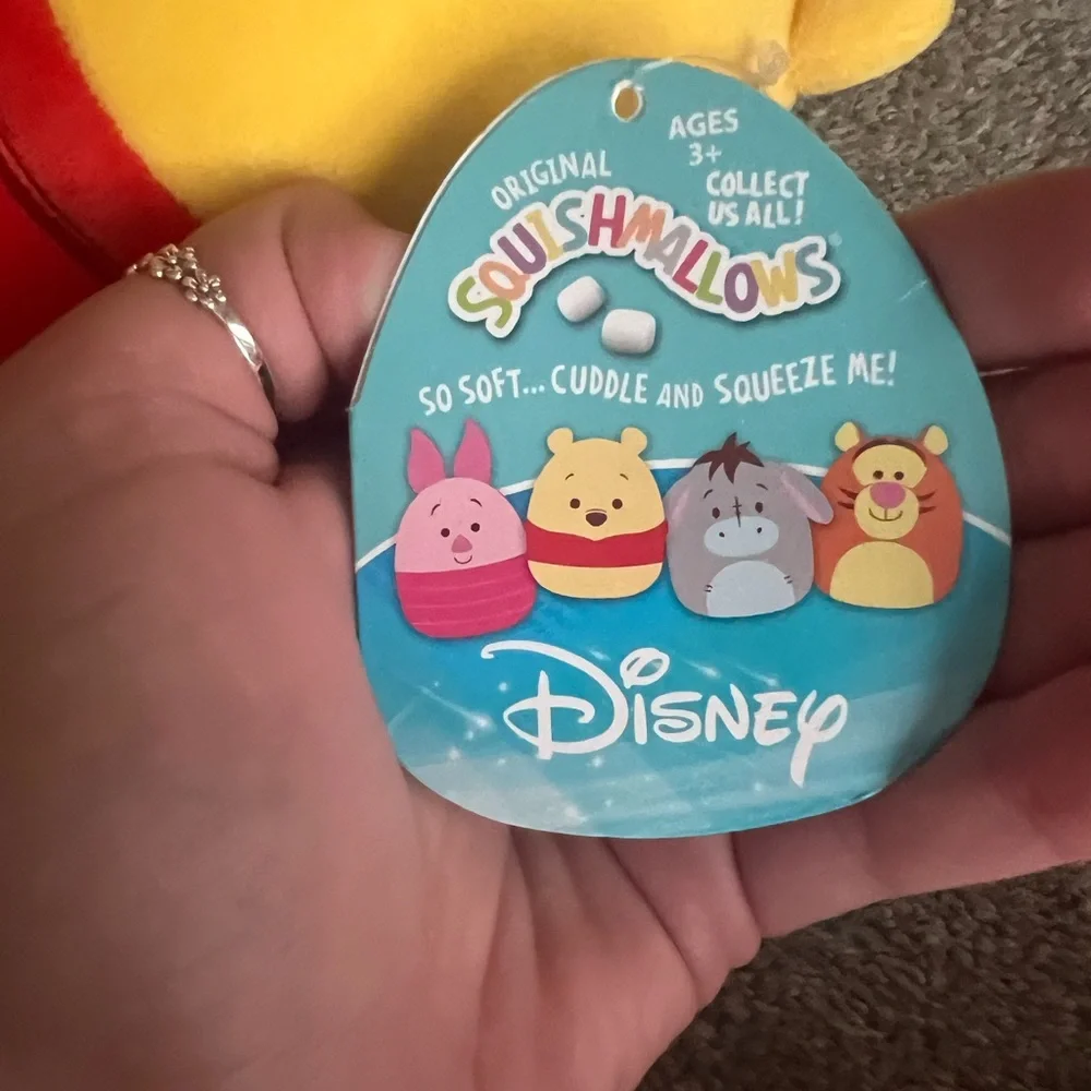 Winnie the Pooh 6” Squishmallow (NWT) - Picture 5 of 6